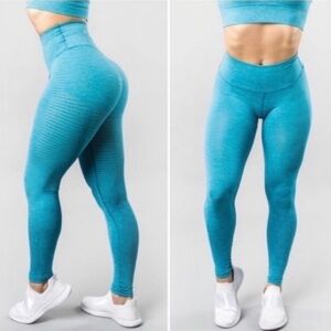 Alphalete Halo leggings size XS Vivid Blue High rise New with tag